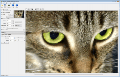 Screenshot of the application PhotoZoom Classic - #1