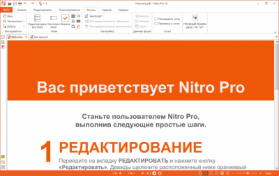 Screenshot of the application Nitro Pro - #5