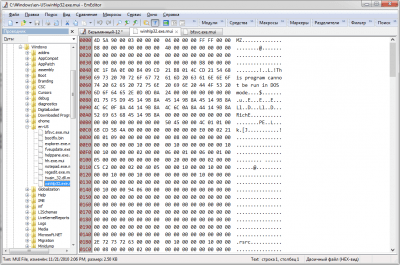 Screenshot of the application EmEditor - #6