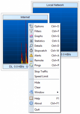 Screenshot of the application BWMeter - #6