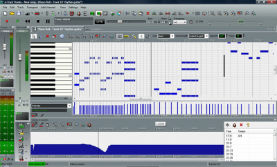 Screenshot of the application n-Track Studio - #1