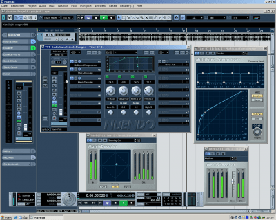 Screenshot of the application Nuendo - #1