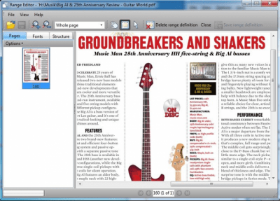 Screenshot of the application PdfGrabber - #4