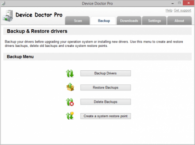 Screenshot of the application Device Doctor - #2