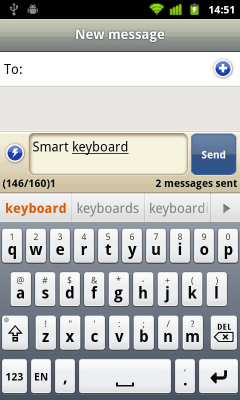 Screenshot of the application French for Smart Keyboard - #2