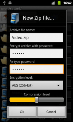 Screenshot of the application Dual File Manager XT - #4