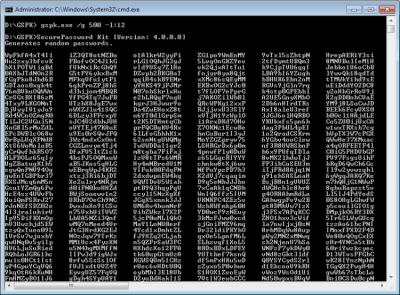 Screenshot of the application SecurePassword Kit - #4