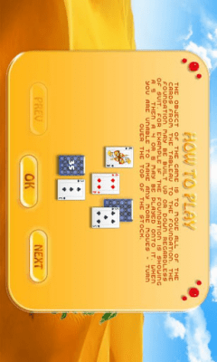 Screenshot of the application Solitaire of Ancient Persia - #3