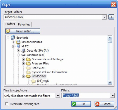 Screenshot of the application FileMenu Tools - #7