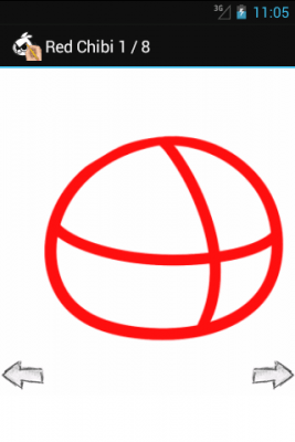 Screenshot of the application How to draw: Angry Birds - #7