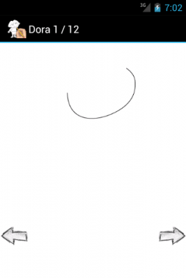 Screenshot of the application How to draw: cartoon characters - #8