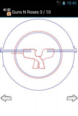 Screenshot of the application How to draw: Group logos - #4