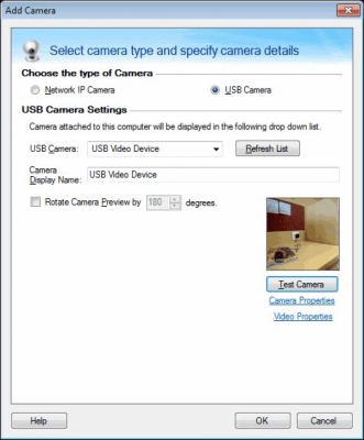 Screenshot of the application IP Camera Viewer - #3