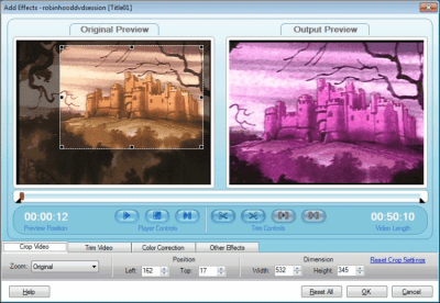 Screenshot of the application Rip DVD Plus - #4