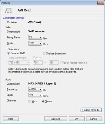 Screenshot of the application Rip DVD Plus - #5