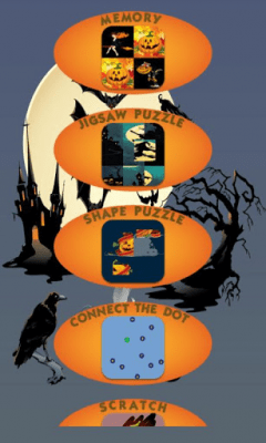 Screenshot of the application Halloween games - #8
