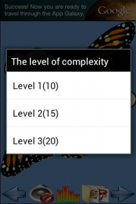 Screenshot of the application Connecting the dots - collection - #3