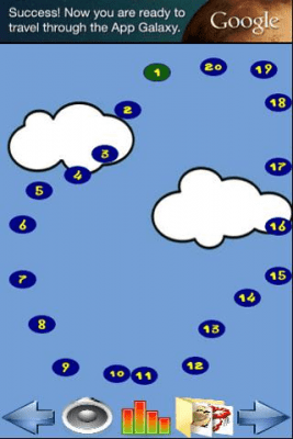 Screenshot of the application Connecting the dots - collection - #7