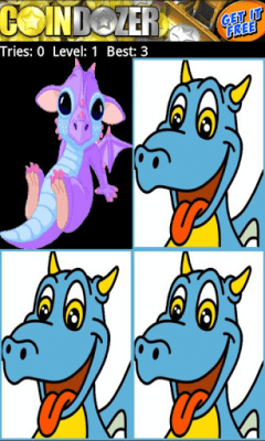 Screenshot of the application Dinosaurs Memory Game - #5