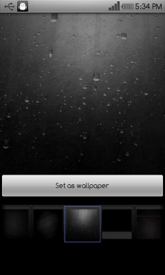 Screenshot of the application HD B&W abstract wallpapers - #2