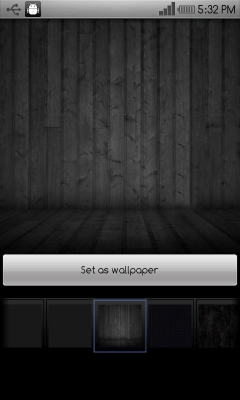 Screenshot of the application HD B&W abstract wallpapers - #8