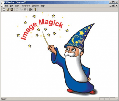 Screenshot of the application ImageMagick - #1