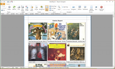 Screenshot of the application Music Label 2018 - #4