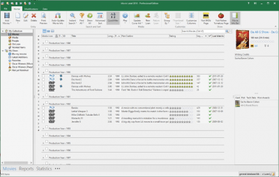 Screenshot of the application Movie Label 2018 - #5