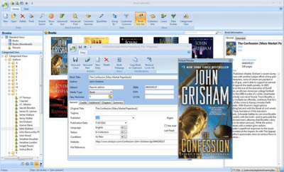 Screenshot of the application Book Label 2012 - #3