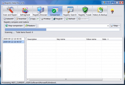 Screenshot of the application Registry Help Free - #6