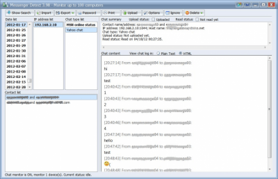 Screenshot of the application Messenger Detect - #1