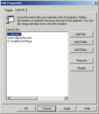 Screenshot of the application MultiMacro - #5