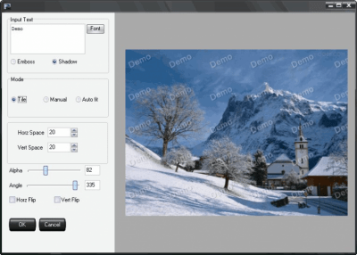 Screenshot of the application Batch Photo Factory - #3