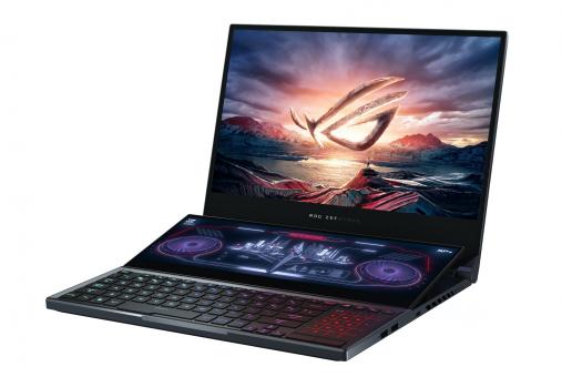 ROG Zephyrus Duo 15 - gaming laptop with 2 screens