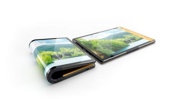 The brother of a famous drug lord released a flexible smartphone