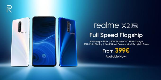 X2 Pro - the first flagship of realme in Russia