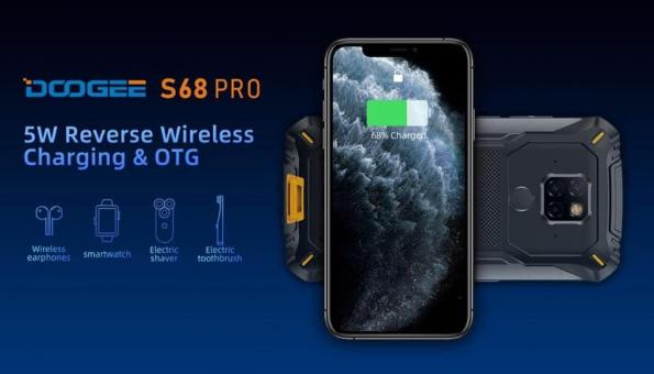 Doogee S68 Pro - a long-lasting and unbreakable smartphone