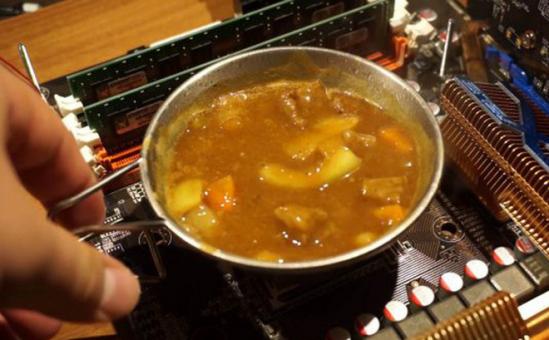 They cooked dinner on a red-hot AMD processor