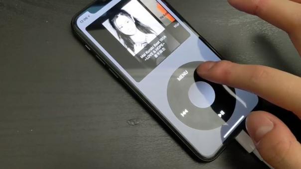 An app that turns the iPhone into an iPod Classic has been created